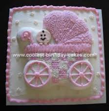 Coolest Baby Stroller Cake