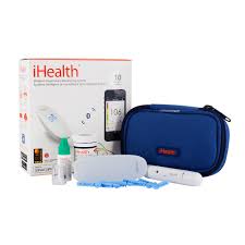 Ihealth Wireless Smart Glucometer With Consumables Kit Bla Traininn