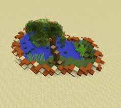 This gives a source of wood in the desert, and with the new crafting recipe for planks, you can use the sticks they drop to get more planks. Desert Oasis Blueprints For Minecraft Houses Castles Towers And More Grabcraft