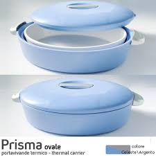 Come scegliere il miglior contenitore termico per alimenti. Contenitore Termico Ovale Per Alimenti Con Pirofila In Porcellana Prisma 3litri Celeste Argento Enjoy Ater Stilcasa Net Contenitori Termici