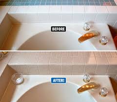 If You Don T Like The Color Of Your Bathtub And Tile There Is No Need To Rip It Out And Replace It It Can Be Refinis Tile Refinishing Bathtub Bathtub Remodel