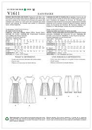 Commencez par laver et repasser tous les tissus. Patron Chemise De Nuit Pyjama 40 A 58