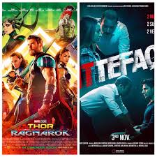 Thor ragnarok is an american english language superhero film. Box Office Report Ittefaq Stays Steady On First Monday Thor Ragnarok Continues Taking A Lead Pinkvilla