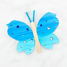 Butterfly outline images image 0 flying butterfly outline images. How To Make A Fluttering Paper Butterfly Craft