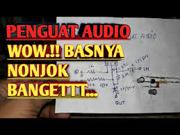 Penguat audio ic 4558 ini karakter flat suara jernih dan nonjok. Rangkaian Transistor Penguat Audio Sederhana Youtube