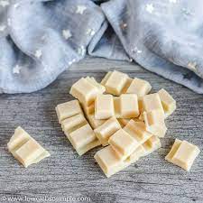 The Ultimate Dairy Free Sugar Free White Chocolate Recipe Sugar Free White Chocolate Dairy Free Dairy Free White Chocolate