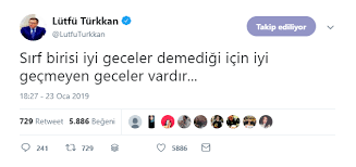 — cnn türk retweeted by lütfü türkkan. Kiminle Yaslanirsan Yaslan Kalbindekiyle Olursun Iyi Partili Milletvekili Lutfu Turkkan In Icli Mesajlarinin Sirri Ne Independent Turkce