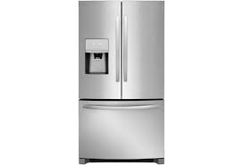 The features are pretty robust for a less expensive refrigerator. Frigidaire 849 64074 9 21 9 Cu Ft French Door Counter Depth Refrigerator Furniture Fair North Carolina Refrigerator French Door