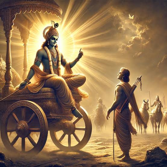 শ্রীকৃষ্ণ ও অর্জুন