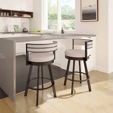 Amisco Browser Brown Bar Or Counter Stool