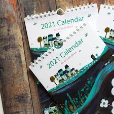 Unique A4 Art Wall Calendar 2021 Monthly Wall Planner 2021 Etsy In 2020 Wall Calendar Wall Planner Art Wall