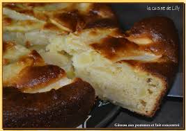 Gateau Aux Pommes Et Lait Concentre Sucre La Cuisine De Lilly