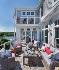 30 Amazing Beach Style Deck Ideas Promoting Relaxation Beach House Patio Beach House Design Beach House Decor