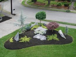 Image Result For Landscaping Garden Front Of House Berm Diy Rock Garden Landscaping Small Front Yard Landscaping Front Yard Landscaping Design