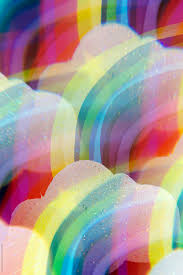 Rainbow And Glittery Cloud Photographed Through A Prism Filter Giving The Image A Fun Super Colorful Kaleidoscopic Repetition Rainbow Clouds Rainbow Outfit
