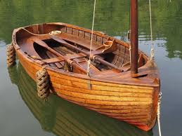 This Rowing Sailing Dinghy Is Based On George Cockshott S 1913 Design Done For The British Boat Racing Association Wood Boat Building Boat Building Plans Boat