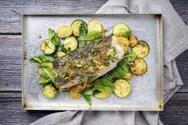 Like seafood, vegetables—and fruits—provide a boatload of nutrients, including vitamins. Easy Sheet Pan Baked Fish With Vegetables 31 Daily