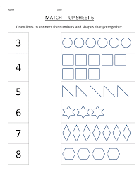 Kindergarten Printing Worksheets Match Learning Printable Math Preschool Math Worksheets Kindergarten Math Worksheets Kids Math Worksheets