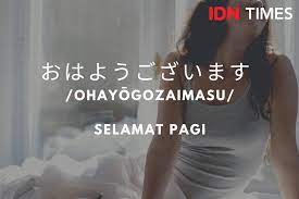 (selamat pagi bukan hanya sebuah ucapan. Ucapan Salam Bahasa Jepang Untuk Percakapan Sehari Hari