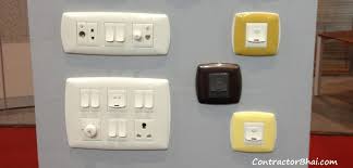 Switches are the most prominent electrical accessory that we see in a house. Modular Switches India Contractorbhai