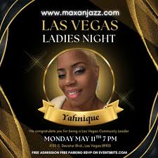 Las Vegas Ladies Night at Maxan Jazz Tickets, Monday, June 29 • 7 PM - 10  PM | Eventbrite