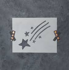 Shooting Star Stencil Star Stencil Stencils Shooting Stars