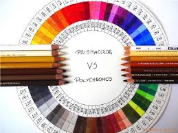 prismacolor vs faber castell polychromos colors matching