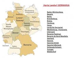 Germania harta cu coduri postale. Harta Germaniei Pe Landuri Harta Word Search Puzzle Words Search