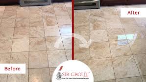 Crystallization is a method of marble floor finishing. This Homeowner S Marble Floor In Phoenix Got A Glossy Shine After A Stone Polishing Service