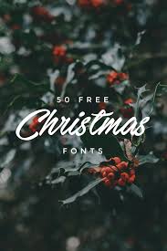 50 Free Christmas Fonts To Download Canva Christmas Fonts Free Christmas Graphic Design Christmas Fonts