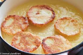 Make use of hot bacon grease to grease that baking pan before use. Hot Water Cornbread Immaculate Bites