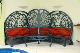 Dominic Hesp Banc Public Fer Forge Bancs