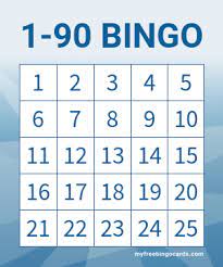 All bingo cards can be edited and customized to get them just the way you want. 1 90 Bingo