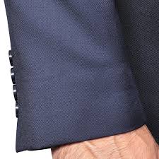 Free shipping by amazon +4 Men S Solid Navy Blue 2 Button Wool Suit Overstock 4002229