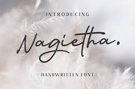 If you are willing to spend a little extra for a font, you can find one with alternates so that certain characters (like e or t) are different depending on what letters come after. Nagietha Handwritten Font 517404 Handwritten Font Bundles