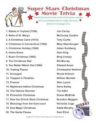 Ah, the most wonderful time of the year: Christmas Super Stars Movies Trivia