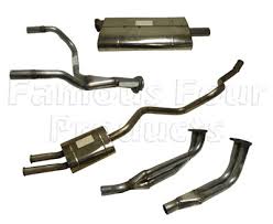 Stainless Exhaust Ff001862 For Range Rover Classic 1986 95