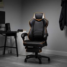 It comes in signature black and purple color combination and it has a logo embossed in the headrest. Amazon Com Respawn Omega Xi Fortnite Gaming Reclining Ergonomic Chair With Footrest Omega 02 Furniture Decor