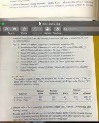 Setting your markup too low or high could be bad for business. Solved 4 2a Use Different Inventory Costing Methods O Chegg Com