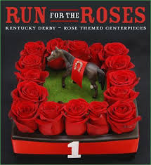 Substitute the preakness or the belmont for the kentucky derby and the statement remains valid. Red Rose Centerpiece Inspired By The Kentucky Derby Winner S Circle
