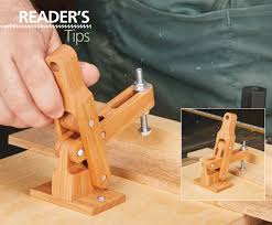 Accumulate as many clamps or cramps as you can before starting work on your wooden boat Build Your Own Toggle Clamp Woodsmith