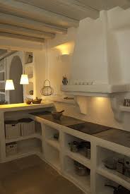 Cuisine Architect Thalassinos Paros Island Greece Maison Grecque Maison Cuisine Beton
