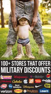 100 Stores Restaurants That Offer Military Discounts Military Discounts Military Wife Life Military Life Army