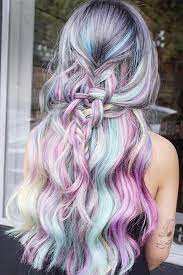 15 Bold And Trendy Mermaid Hair Ideas Loveharstyles Com Hair Styles Candy Hair Hair Color Pastel