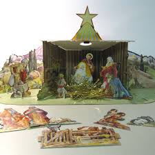 Christmas Manger Set Etsy Christmas Manger Christmas Nativity Set Nativity Set