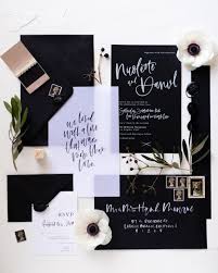 Semi Custom Black And White Hand Lettered Wedding Suite A Fabulous Fete Black Wedding Invitations Hand Lettered Wedding Wedding Invitation Cards