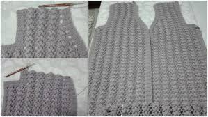 En Kolay Tig Isi Bayan Yelek Modeli Yapilisi Tig Isleri Baby Knitting Patterns Yelek