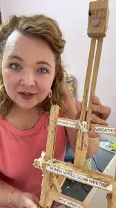 Wreath easel for Wreath Making 🌸