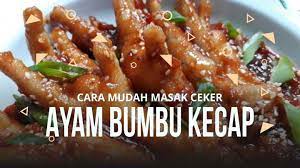 Kamu pencinta tempe, nah ini gak kalah enak sama bts yang lagi viral, bts kali ini bikin tempekriuk sekarang, iya tempe kriuk renyah. Resep Ceker Ayam Bumbu Kecap Cara Mudah