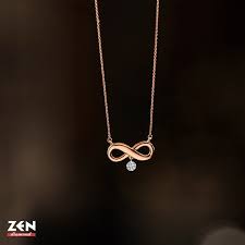 Askin Iki Simgesi Sonsuzluk Ve Pirlanta Urunkodu 3000590066 Zenpirlanta Zensizolmaz Pirlanta Diamond Mucevher Gold Necklace Jewelry Gold